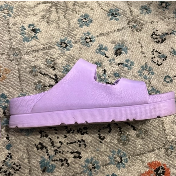 MIA Lavender Flatform Slide Sandal Size 6 - Picture 8 of 16